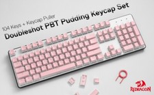 Redragon A130 Pink Pudding Keycaps, Standard OEM Profile, Doubleshot PBT picture