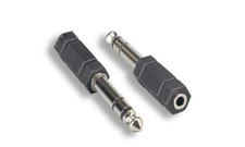 3.5mm 1/8 STEREO JACK-F to 6.3mm 1/4 STEREO PLUG-M Adapter picture