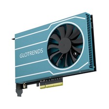 GLOTRENDS PA44 Quad M.2 NVMe to PCIe 4.0 X8 Adapter with PCIe Bifurcation, Se... picture