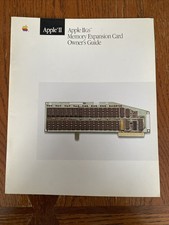 Vtg Apple Manuals: 1986 Apple IIGS Memory Expansion Card Owners Guide 030-1310-B picture