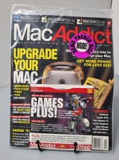 Mac Addict February 2004 Upgrade Your Mac With GAMES PLUS Special Ed Warrior CD picture