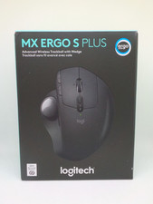 New Logitech MX Ergo S Plus Advanced Wireless Ergonomic Trackball Mouse (Black) picture