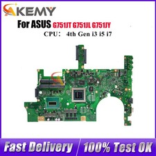 G751JL Laptop Motherboard For ASUS G751JY G751JT Mainboard W/ i3 i5 i7 CPU picture