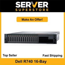 Dell PowerEdge R740 Server 2x Gold 6138 = 40 Cores | 128GB | R740p| 2x 600GB SAS picture