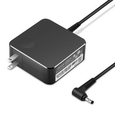 Charger Compatible with Lenovo Laptop Computer 65W 45W Round Tip Power Black picture