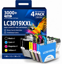 LC3019XXL Ink Cartridge 4Pack (BK/C/M/Y) for LC3019 Ink MFC-J6530DW MFC-J6730DW picture