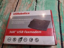 US Robotics USR5633B 56K USB FaxModem Advanced Dial-Up Connectivity Plug & Play picture