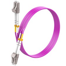 SpeedyCables- OM4 LC to LC Fiber Patch Cable 50m/164ft, 40G/100Gb 50/125um picture