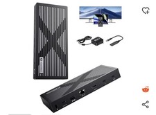 Pulwtop Thunderbolt 4 Docking Station Dual Display 4K 8K Hub 140W PD picture