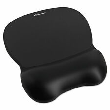 Innovera Gel Mouse Pad w/Wrist Rest Nonskid Base 8-1/4 x 9-5/8 Black 51450 picture