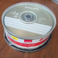 Philips CDR80D52N/550 80-minute/30pack CD-R Music picture