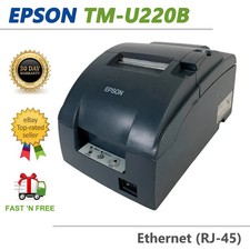 Epson TM-U220B M188B Dot Matrix POS Receipt Printer Ethernet No AC Adapter picture