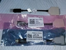 Dell DisplayPort DP Male to DVI-D Female Adapter Dongle 23NVR 023NVR Bizlink picture