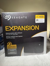 Seagate Stkr4000400 Expansion Desktop 4tb External Hard Drive - new Black picture