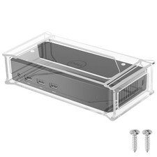 CaSZLUTION Docking Station Mount Clear for Dell D3100 Dock Holder picture