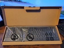Official OEM Dell Wired Keyboard, Slim Low Keys - Black NEW picture