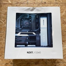 NZXT S340 Glossy Black Mid Tower Computer Case w/ Side Panel + Fans picture