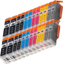 24pk value pack fit Canon PGI-250XL CLI-251XL Gray Ink Cartridge MG7120 MG6320 picture