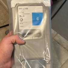 PFI-1700 C Cyan Inkjet Ink Tank Cartridge 700ml for Canon PFI-1700 picture