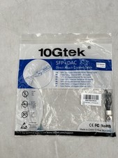 10Gtek SFP+ DAC Twinax Cable 10G Direct Attach Copper Cable 0.5 Meter Free S/H picture