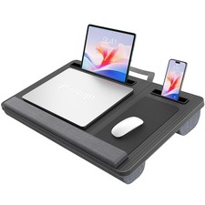 Laptop Lap Desk Portable Bed Table Tray Fits 17 Potuopy Laptops picture