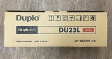 DUPLO DP-U950 DU23L Original INK RED 1000ML X2 Cartridge DP-J450,DP-U550 picture