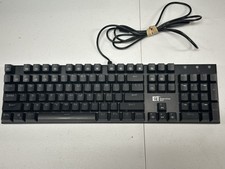 Mechanical Gaming Keyboard Eastern Times Tech I-601 Tested Working picture