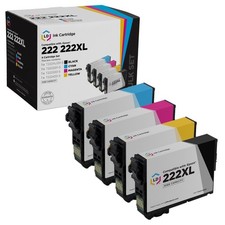 Ink Cartridge Replacement for Epson 222XL HY (HY B, C, M, Y) WF-2960 XP-5200 picture