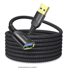 AINOPE 10FT USB 3.0 Extension Cable Type A Male to Female Extension Cord (10C) picture