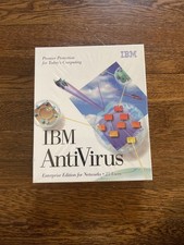 1996 IBM Antivirus Enterprise Edition For Networks Sealed picture