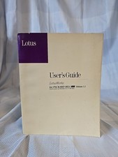 PACKARD BELL LotusWorks Release 1.1 User's Guide Manual Vintage Windows 3.1 picture