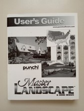 Punch Software Master Landscape Pro Home Design User's Guide Manual Only picture