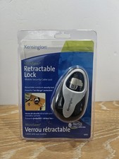 Kensington MicroSaver Retractable Security Cable Lock with Keys NEW and SEALED picture