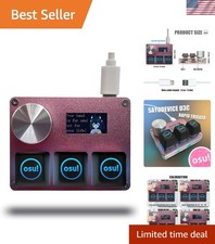 SayoDevice O3C OSU Gaming Keyboard - RGB Mini Keypad with Custom Knob & Screen picture