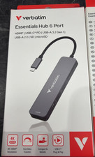 Verbatim Essentials USB-C Hub 32156 ✅ ❤️️ ✅ ❤️ BRAND NEW SEALED picture