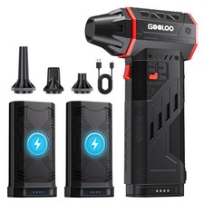 F5 Compressed Air Duster, 2 Swappable and Removable Batteries picture