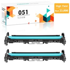 2PK Drum replacement for Canon 051 ImageCLASS MF267ic MF269dw MF263dn MF264dw picture