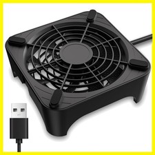X1 USB Cooling Fan, 18dB Ultra Quiet 120mm USB Computer Fan with Built-in Cab... picture