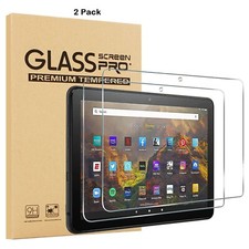 (2 Pack) For Amazon Fire HD 8 Tempered Glass Screen Protector 2024/2022/2020 picture