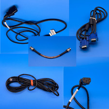 Pro AV & Network Cable Lot - BNC Coaxial, (2) AC Power, VGA, RJ45 Ethernet picture