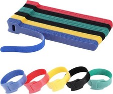 120PCS 6 Inch Cable Ties Reusable, Multi-Purpose Wire Ties, 5 Colors picture
