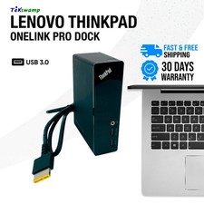 Lenovo DU9033S1 ThinkPad OneLink Pro USB 3.0 Docking Station 03X6819 03X7011 picture