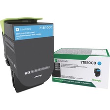 Lexmark Original Toner Cartridge - Cyan (71B10C0) picture