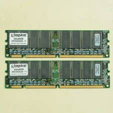 Kingston 128MB (64MB x 2) PC100 100MHz SDR SDRAM 168-Pin RAM Non-ECC CL2 UDIMM picture