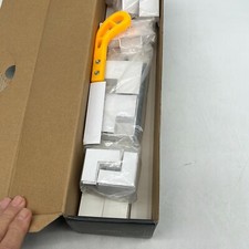 Eveo Wall Mounted Connectors Strip Paintable Hiding Plastic Cable Concealer picture