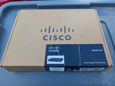 ⭐ New Cisco SG250-08 Factory Sealed 8 Port Gigabit Smart Switch  picture