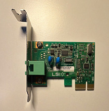 LSI CONCORDE C40 PCI Express x1 Fax Modem Card picture