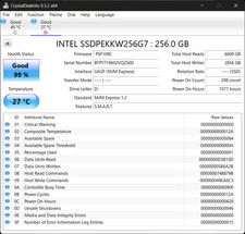 Intel SSD 600p Series SSDPEKKW256G7 256GB, M.2 80mm PCIe NVMe 3.0 x4, 3D1, TLC picture