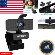 Versatile N60 Webcam: 1080P HD Video, Noise-Canceling Mic & Privacy Protection picture