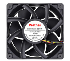 Wathai 12038 120mm x 38mm PWM Computer PC Case Fan 12V 4pin 5300rpm High Airflow picture